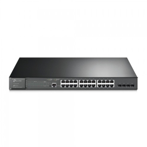 Switch | TP-LINK | TL-SG3428MP | Rack | 4xSFP+ | 1xConsole | 1 | 384 Watts | TL-SG3428MP