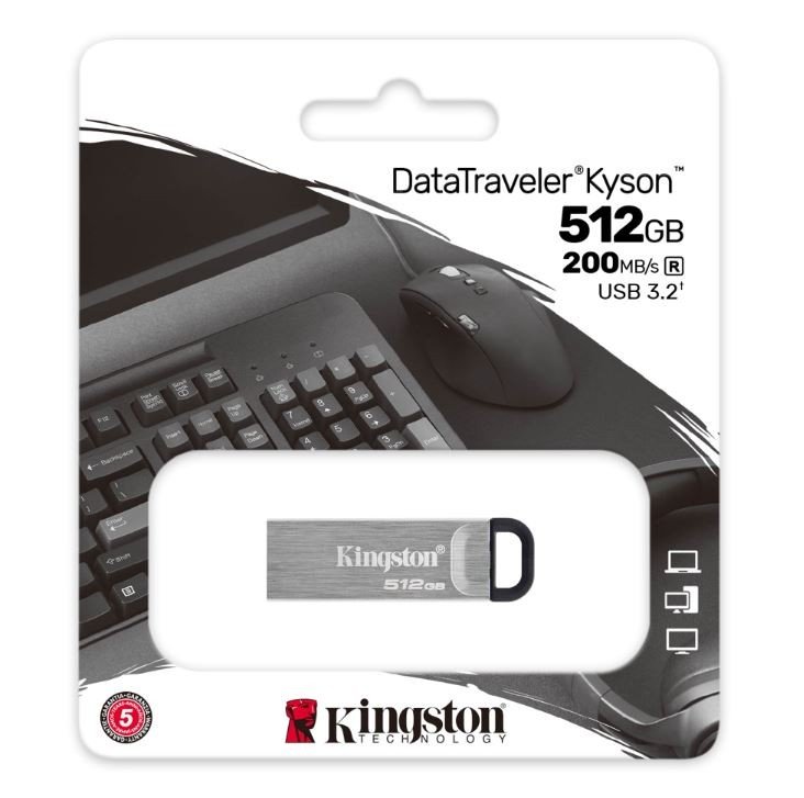 Kingston DataTraveler 512GB USB 3.1 Флеш память