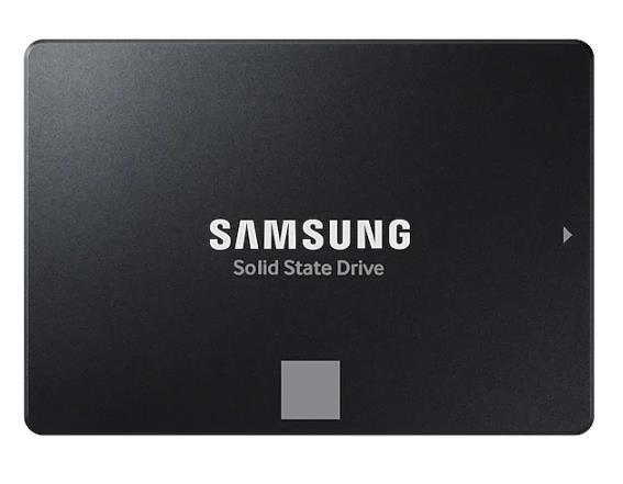 SSD | SAMSUNG | 870 EVO | 2TB | SATA | SATA 3.0 | MLC | Write speed 530 MBytes/sec | Read speed 560 MBytes/sec | 2,5" | MTBF 1500000 hours | MZ-77E2T0B/EU