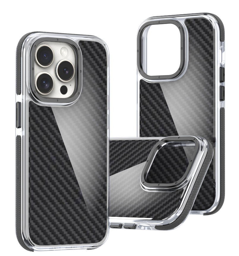 Mocco Acrylic Carbon Case for Apple iPhone 15 Pro Max