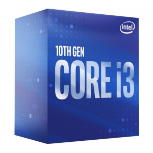 CPU | INTEL | Core i3 | i3-10105 | Comet Lake | 3700 MHz | Cores 4 | 6MB | Socket LGA1200 | 65 Watts | GPU UHD 630 | BOX | BX8070110105SRH3P