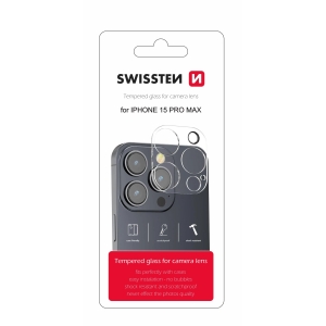 Swissten Закаленное Cтекло для объектива камеры Apple iPhone 15 Pro Max