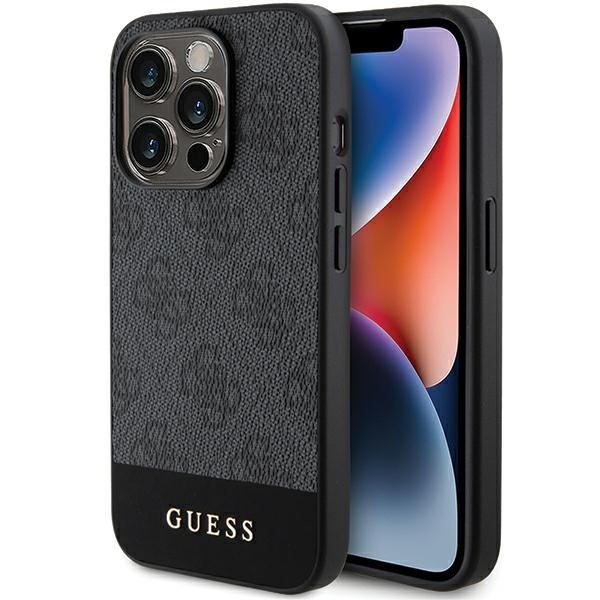 Guess GUHCP15LG4GLGR Rear Cover for Apple iPhone 15 Pro