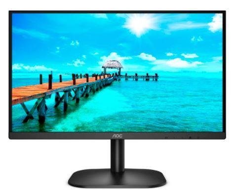 LCD Monitor | AOC | 24B2XD | 23.8" | Panel IPS | 1920x1080 | 16:9 | 75Hz | Matte | 4 ms | Tilt | Colour Black | 24B2XD
