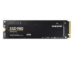 SSD | SAMSUNG | 980 Evo | 250GB | M.2 | PCIE | NVMe | MLC | Write speed 1300 MBytes/sec | Read speed 2900 MBytes/sec | 2.38mm | TBW 150 TB | MTBF 1500000 hours | MZ-V8V250BW