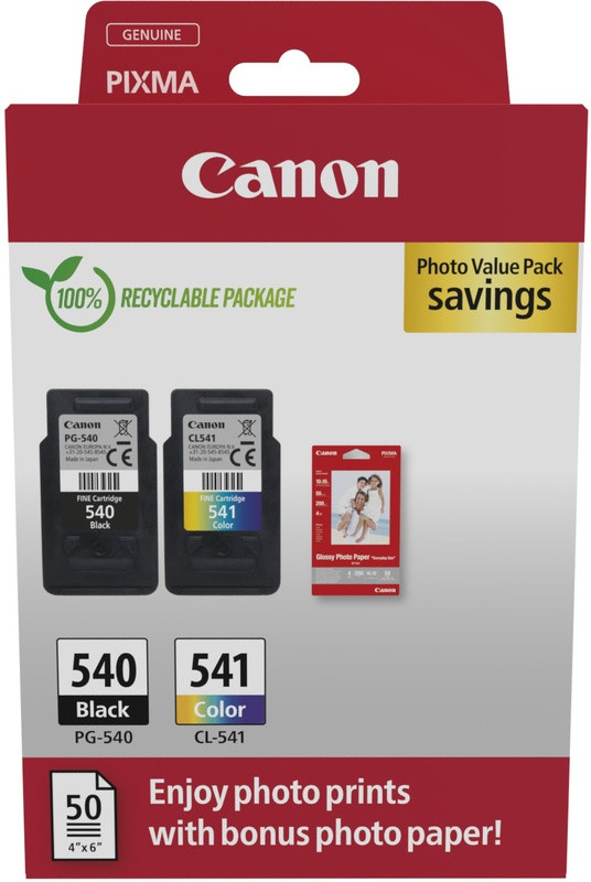 Canon tint PG-540/CL-541 Value Pack