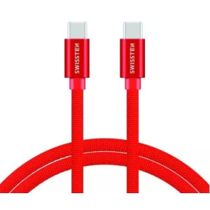 Swissten Textile Fast Charge 3A USB-C / USB-C Кабель для передачи данных и зарядки 1.2m