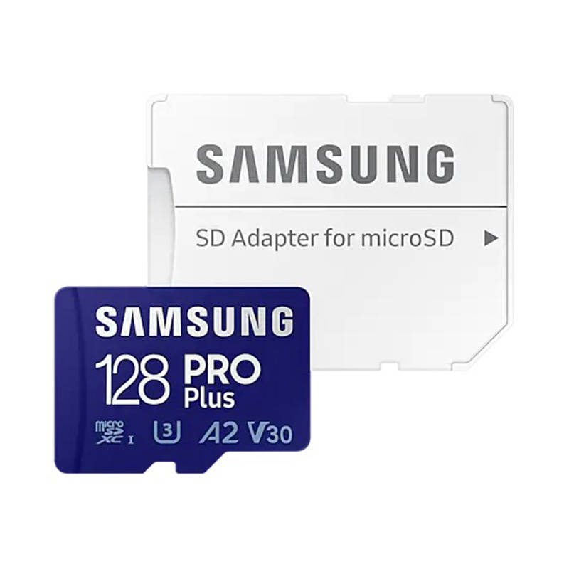 Samsung PRO Plus Карта Памяти microSDXC + Адаптер 128GB