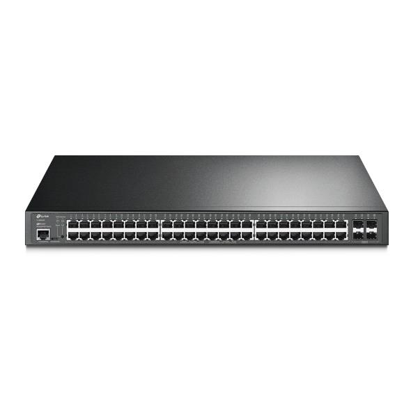 Switch | TP-LINK | TL-SG3452P | Type L2+ | 48x10Base-T / 100Base-TX / 1000Base-T | 4xSFP | 1xRJ45 | 1 | PoE+ ports 48 | 384 Watts | TL-SG3452P