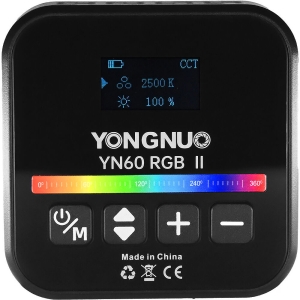 Yongnuo videovalgusti YN60 RGB II, must