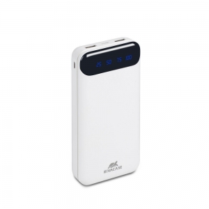 POWER BANK USB 2000MAH/WHITE VA2280 RIVACASE