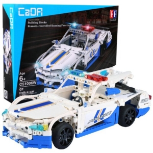 CaDa C51006W R/C Police Toy Car Collapsible constructor set 430 parts