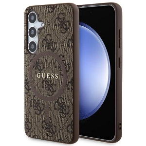 Guess GUHMS24SG4GFRW Rear Cover for Samsung Galaxy S24