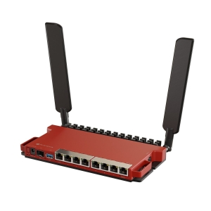 MikroTik L009UiGS-2HaxD-IN Wi-Fi Router AX600 Wi-Fi 6 / 8x RJ45 1000Mb/s / 1x SFP / PoE