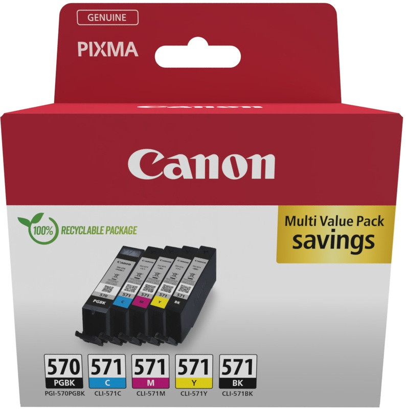 Canon чернила PGI-570/CLI-571 Multipack