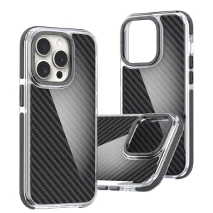 Mocco Acrylic Carbon Case for Apple iPhone 13 / 14