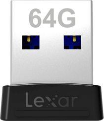 MEMORY DRIVE FLASH USB3.1 64GB/S47 LJDS47-64GABBK LEXAR