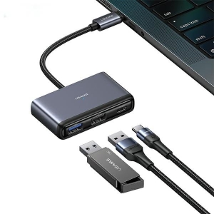 Usams 5in1 USB 2.0 / USB 3.0 / USB-C / TF / SD / USB hub