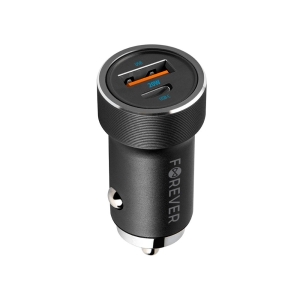 Forever CC-06 PD QC Car Charger USB-C / USB / 20W