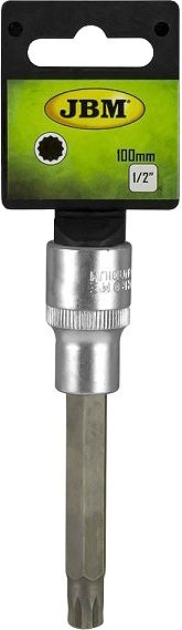 M14 XZN / 12-TÄHIK PIKK PADRUNOTSIK 1 / 2". SATIN CR-VAN. RIPUTIGA JBM