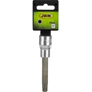 M14 XZN / 12-TÄHIK PIKK PADRUNOTSIK 1 / 2". SATIN CR-VAN. RIPUTIGA JBM