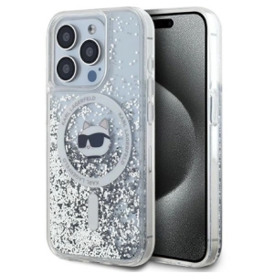 Karl Lagerfeld KLHMP15LLGCHSGH Back Case for Apple iPhone 15 Pro