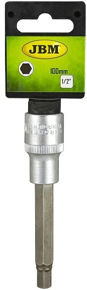 7MM PIKK KUUSKANT PADRUNOTSIK 1 / 2" / 100MM. SATIN CR-VAN. RIPUTIGA JBM