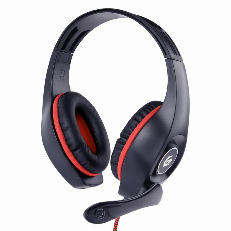 HEADSET GAMING/BLACK GHS-06 GEMBIRD