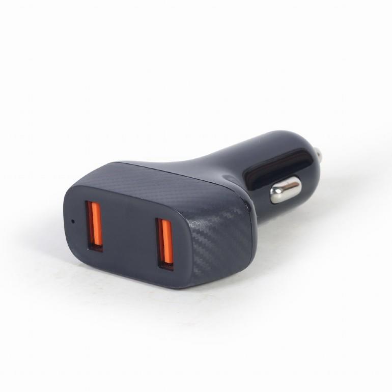 MOBILE CHARGER CAR USB-C/TA-U2QC3-CAR-01 GEMBIRD