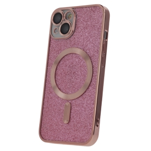 Mocco Glitter Chrome MagSafe Case Силиконовый Чехол для Apple iPhone 14