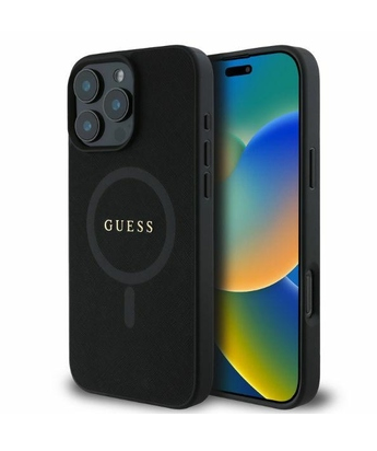 Guess GUHMP16MPSAHMCK Чехол для Apple iPhone 16 Plus