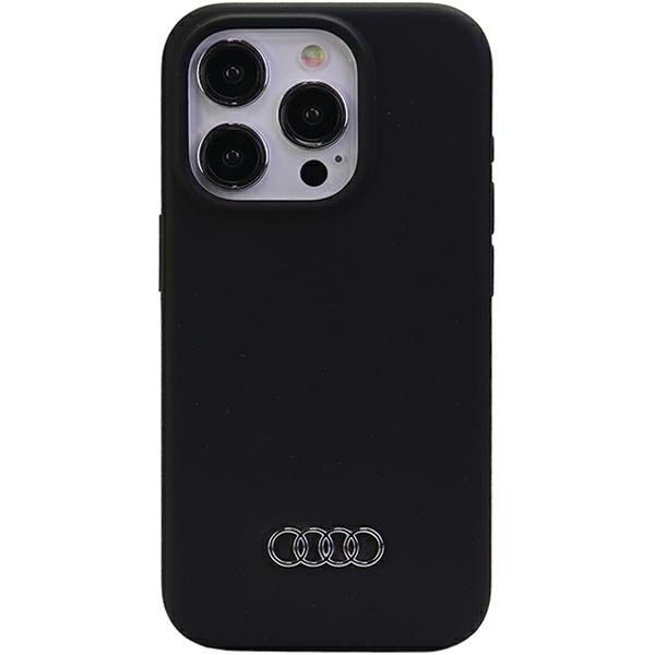 Audi Silicone Back Case for Apple iPhone 15 Pro Max