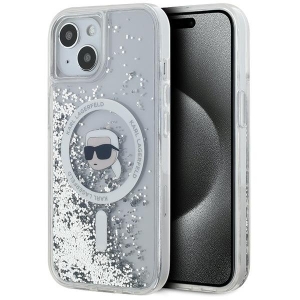 Karl Lagerfeld KLHMP15SLGKISGH Back Case for Apple iPhone 15 / 14 / 13