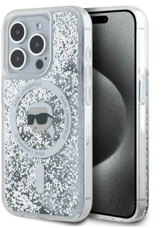 Karl Lagerfeld KLHMP15LLGKISGH Чехол для Apple iPhone 15 Pro