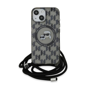 Karl Lagerfeld KLHMP15SHCKCKLCK Rear Cover for Apple iPhone 15 / 14 / 13