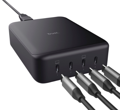 Trust Maxo USB-C 4-port Desk Charger 240W