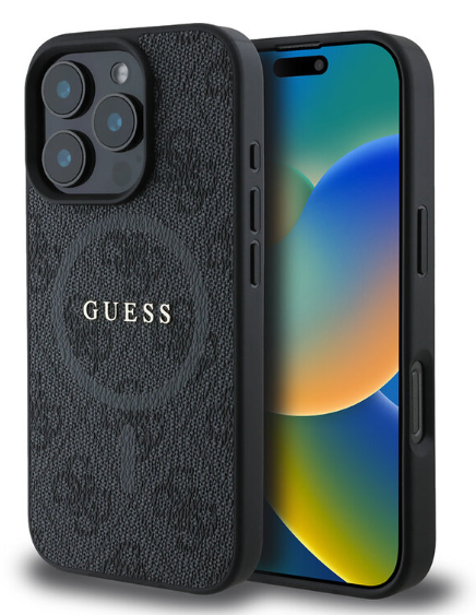 Guess GUHMP16LG4GFRK Чехол для Apple iPhone 16 Pro