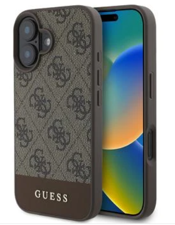 Guess GUHCP16SG4GLBR Back Case for Apple iPhone 16