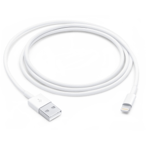 Apple кабель Lightning - USB 1 м, белый