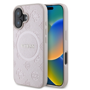 Guess GUHMP16MPSAPSMEP Чехол для Apple iPhone 16 Plus