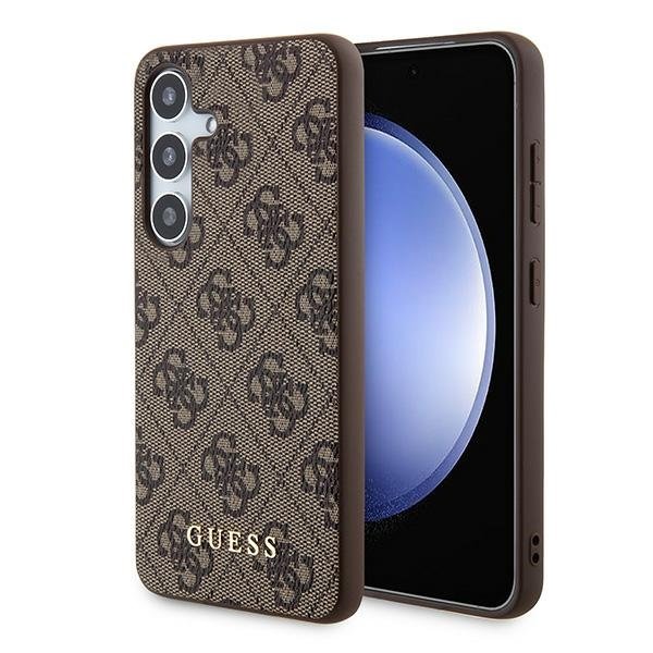 Guess GUHCS24SG4GFBR Rear Cover for Samsung Galaxy S24