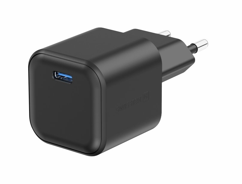 Swissten Travel Charger GaN USB-C 20W PD