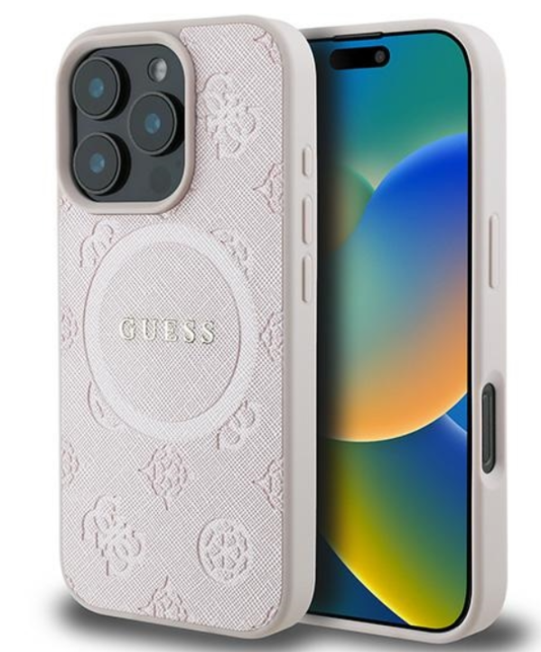 Guess GUHMP16LPSAPSMEP Чехол для Apple iPhone 16 Pro