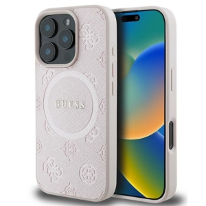 Guess GUHMP16LPSAPSMEP Чехол для Apple iPhone 16 Pro