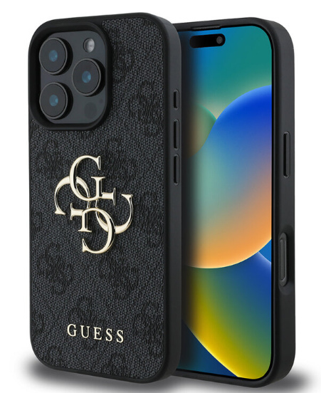 Guess GUHCP16L4GMGGR Back Case for Apple iPhone 16 Pro