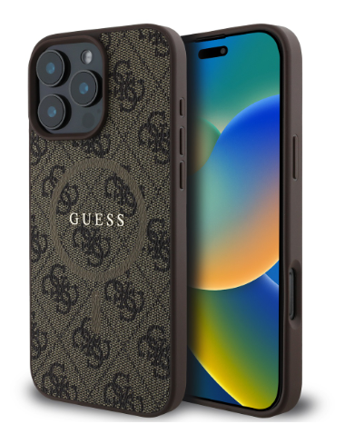 Guess GUHMP16LG4GFRW Чехол для Apple iPhone 16 Pro