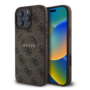 Guess GUHMP16LG4GFRW Back Case for Apple iPhone 16 Pro