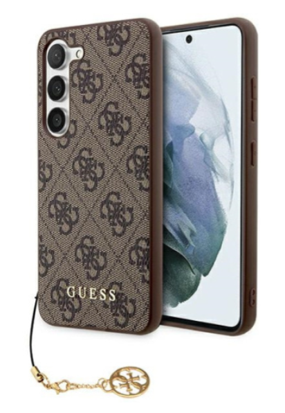 Guess GUHCSA35GF4GBR Rear Cover for Samsung Galaxy A35