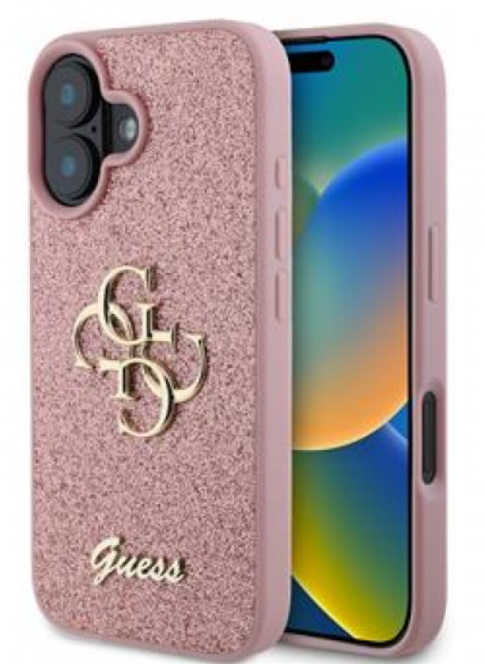 Guess GUHCP16SHG4SGP Back Case for Apple iPhone 16