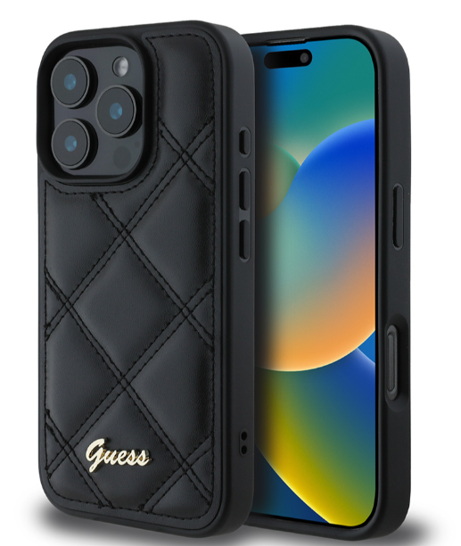 Guess GUHCP16MPSQSQSK Back Case for Apple iPhone 16 Plus